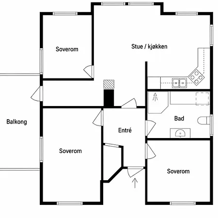 With Sea View, Balcony And Parking דירה